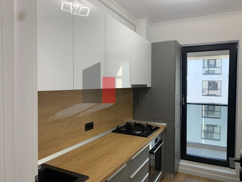 Plaza Residence Faza 3, garsoniera finisaje premium, complet echipata.